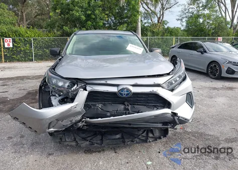 2022 Toyota Rav4 Hybrid Le из США, поврежденный, VIN JTMLWRFV4ND563278